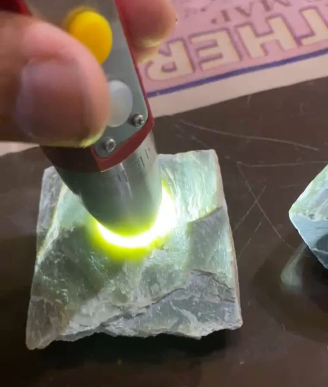 Torch Test on a Cut Block - Hilal Abad