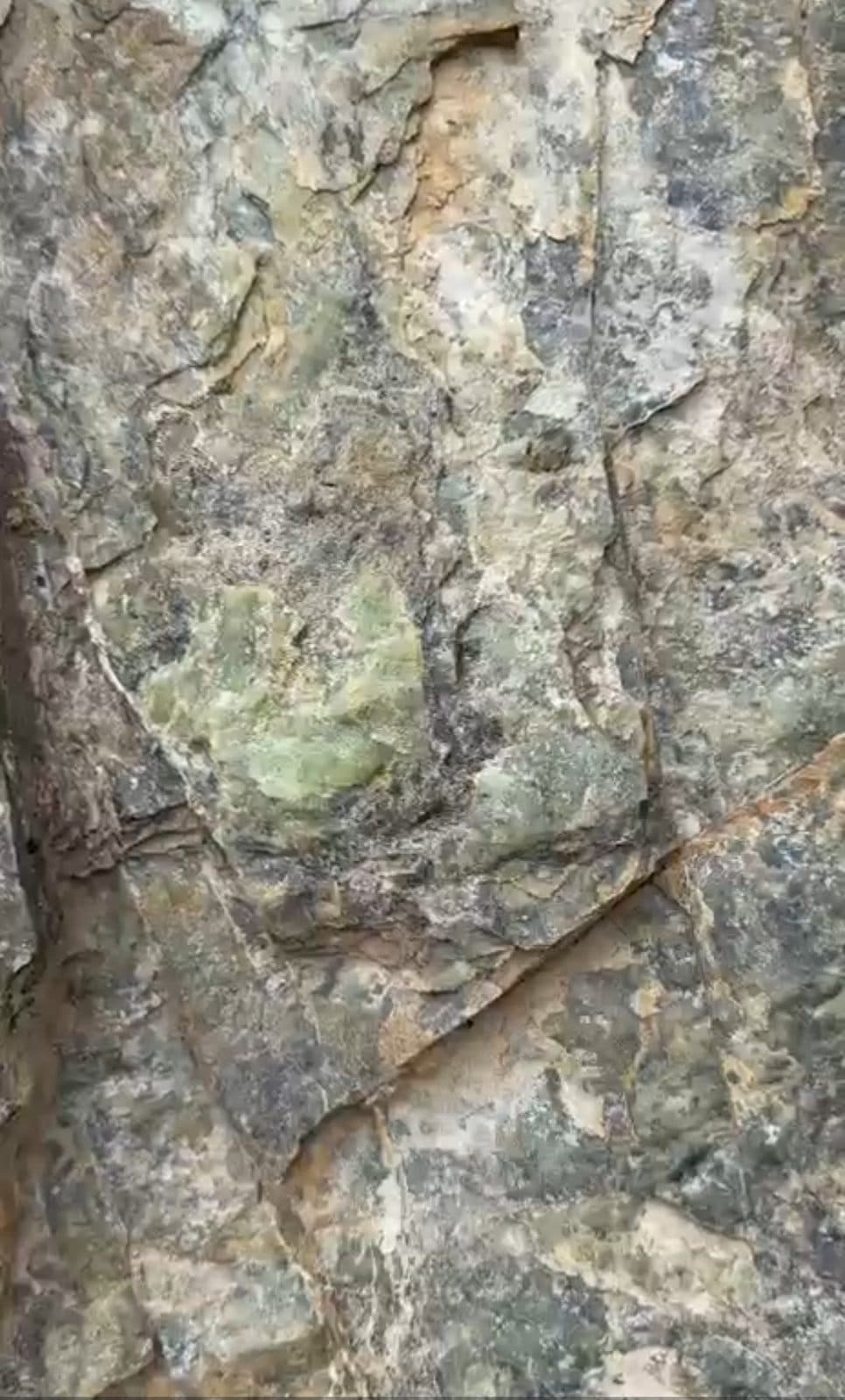 Outcrop with Green Patches - Hilal Abad